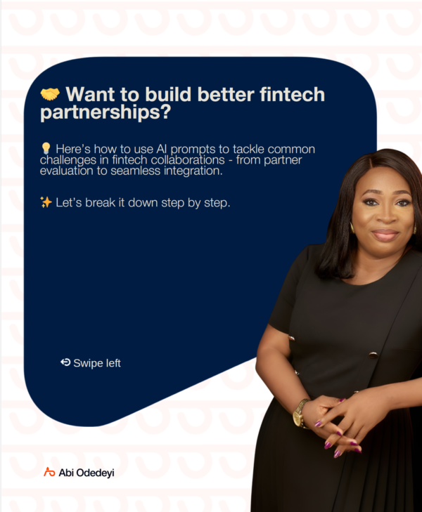 Fintech Partnership Prompts