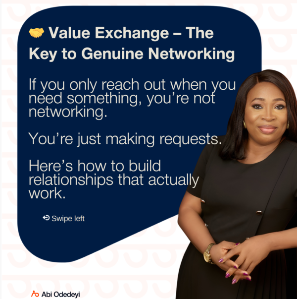 Value Exchange – The Key to Genuine Networking